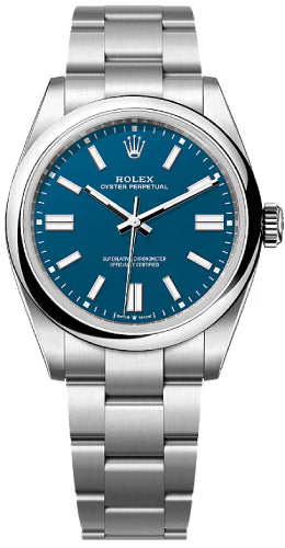 Rolex Oyster Perpetual 41 Blue Dial Oyster Bracelet - 134300 - 2025